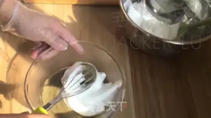 Make Black and sesame early cake step 9