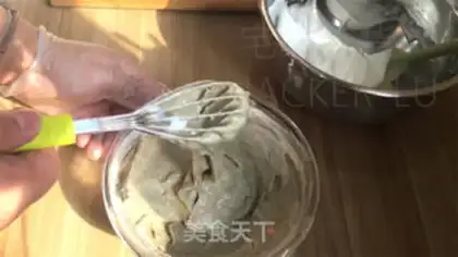 Make Black and sesame early cake step 10