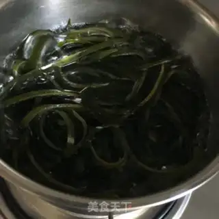 Make Sea belt cucumber step 1