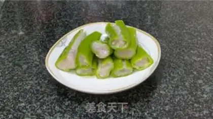 Make Shrimp roller pepper step 4