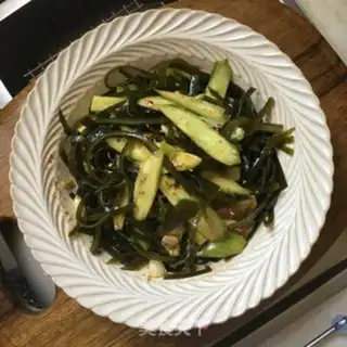 Make Sea belt cucumber step 9