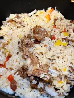 Make Lamb for rice step 13