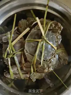 Make Ginger evaporated crabs step 1