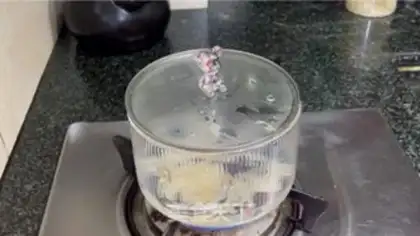 Make Milk, silver, oatmeal step 4