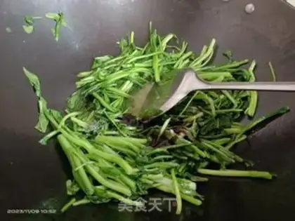 Make Clear the oil step 4