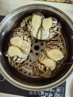 Make Ginger evaporated crabs step 4