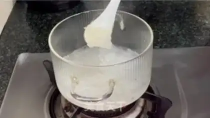 Make Milk, silver, oatmeal step 5