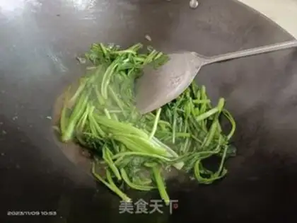 Make Clear the oil step 5