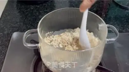 Make Milk, silver, oatmeal step 7