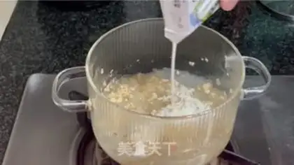 Make Milk, silver, oatmeal step 8