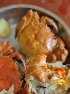 Make Ginger evaporated crabs step 10
