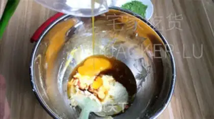 Make Tea, butter, waffles step 7