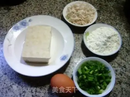 Make Shrimp tofu pie step 0