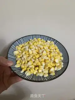 Make Milky corn oatmeal step 0
