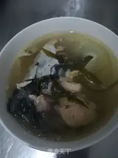 Make Carp tofu seaweed soup step 5