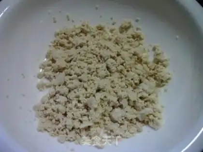 Make Shrimp tofu pie step 1