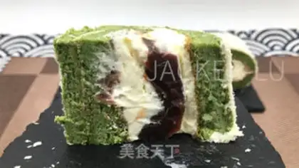 Make Coconut with a Swiss roll step 37