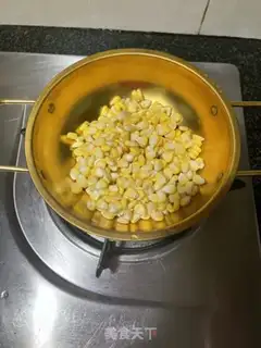 Make Milky corn oatmeal step 2