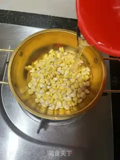 Make Milky corn oatmeal step 3