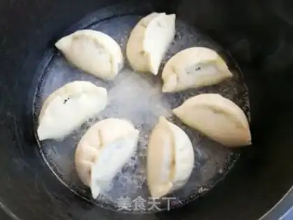 Make An egg and water bun step 12