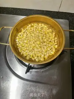 Make Milky corn oatmeal step 4
