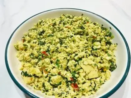 Make Spinach tofu step 10