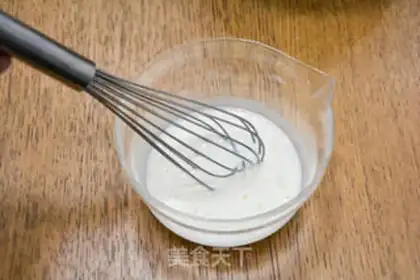 Make Orange fragrance sponge cake step 4