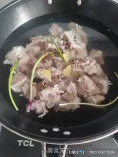 Make Scum and radish step 2