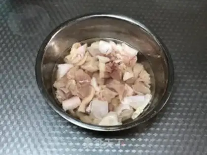 Make Coconut curry chicken step 1