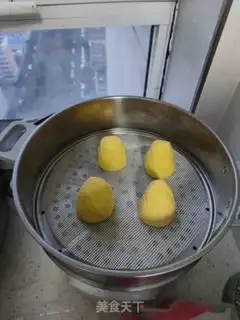 Make Pure corn-noodle nest step 3