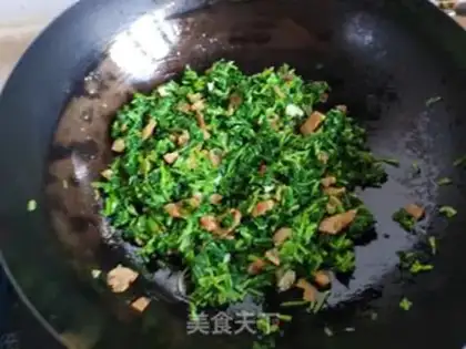 Make Scum and radish step 5