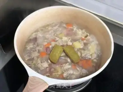 Make Coconut curry chicken step 4