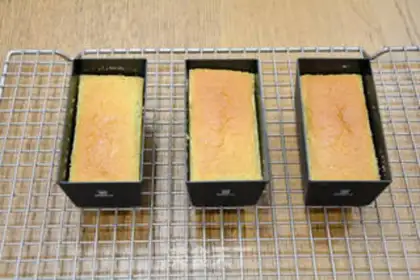 Make Orange fragrance sponge cake step 9