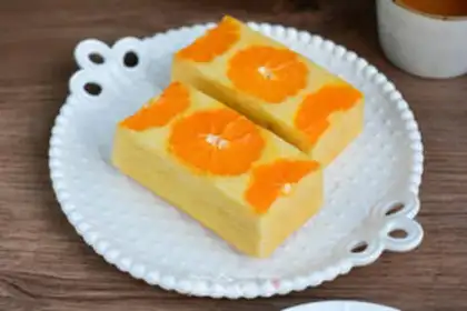 Make Orange fragrance sponge cake step 10