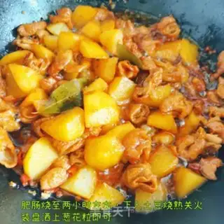 Make Potato intestines step 6