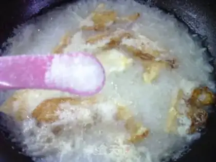 Make Fried egg radish soup step 7