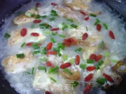 Make Fried egg radish soup step 8