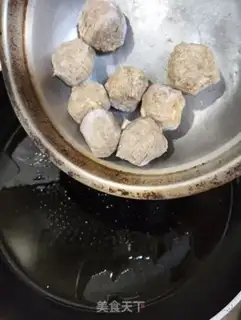 Make Fried beef balls step 3
