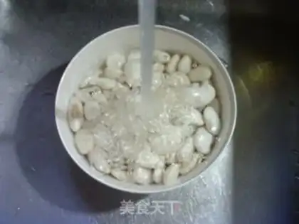 Make White bean steak step 1
