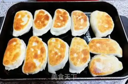 Make Scalloping meat spinach box step 12