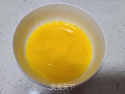 Make ♪ Green corn pelts of egg fried ♪ step 3