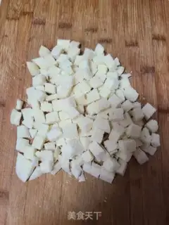 Make ♪ Green corn pelts of egg fried ♪ step 5