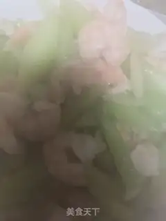 Make Celery and shrimp step 8
