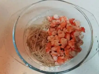 Make Smash the golden needles and the little seafood step 6