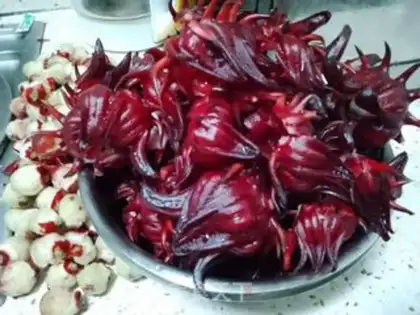 Make The flower fruit of Luo step 2