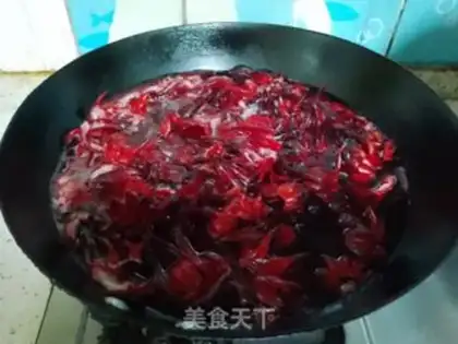 Make The flower fruit of Luo step 5