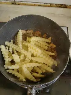 Make Fat intestines and potatoes step 4