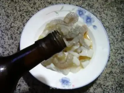 Make Cream squid and shrimp scab step 2