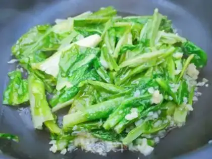 Make Garlic barley step 4