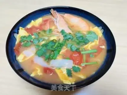 Make Shrimp noodles step 1